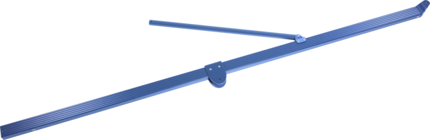 Sombrilla Schneider Rhodos Grande 400 Cm - Poliéster 200g/m², Protección UV 50+, Giratoria 360°, Incluye Soporte